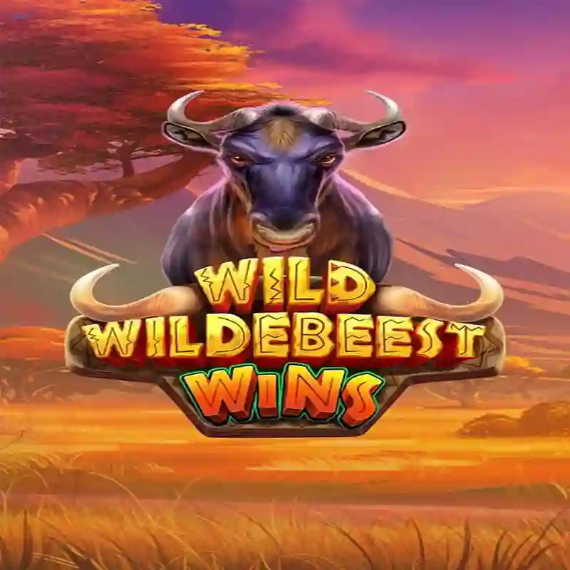 Wild Wildebeest Wins slot game interface at 21feliz casino